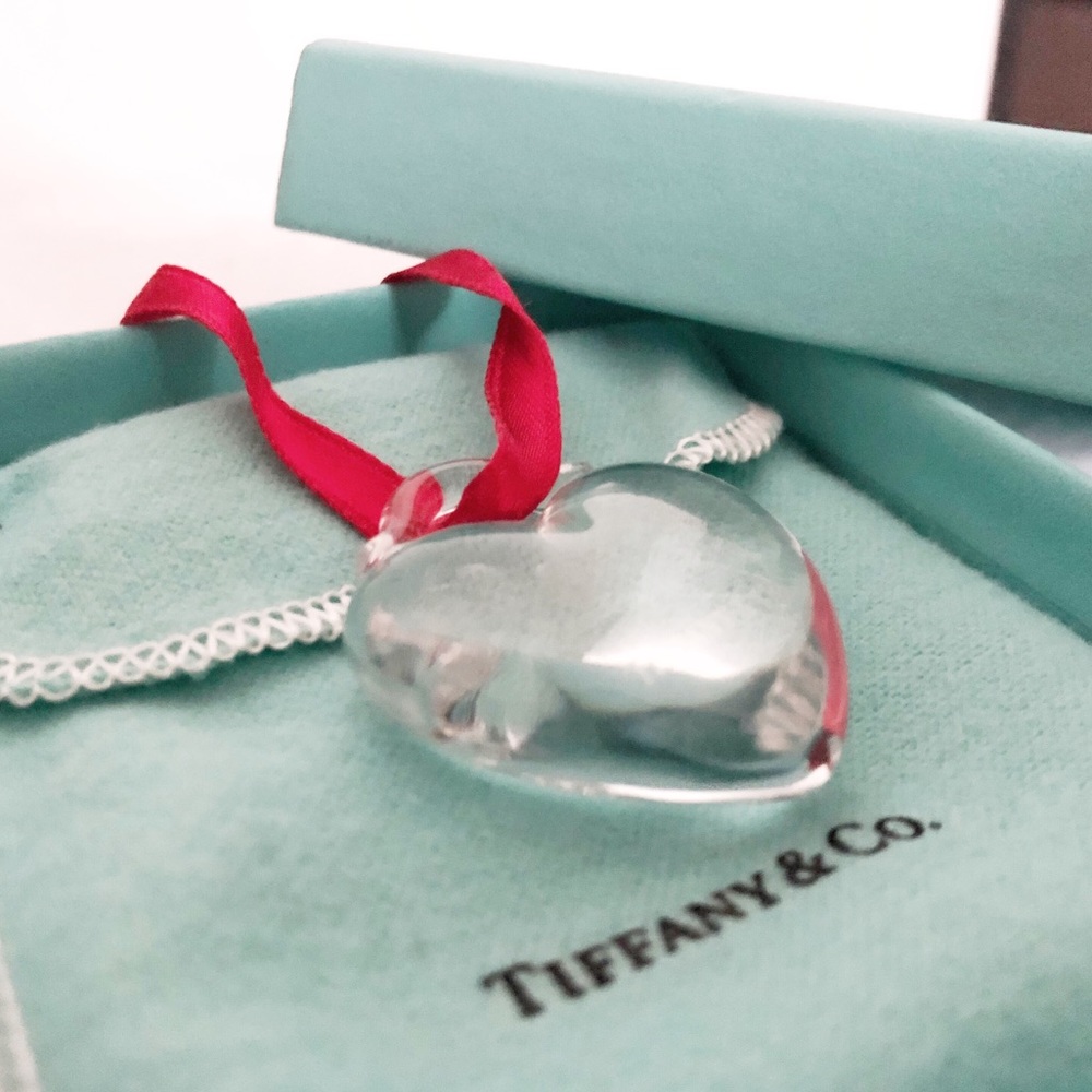 Tiffany & Co. Heart Crystal Pendant